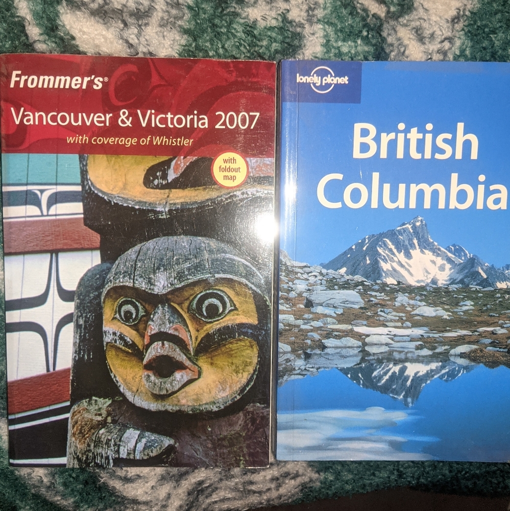 Lonely Planet and Frommer's British Columbia